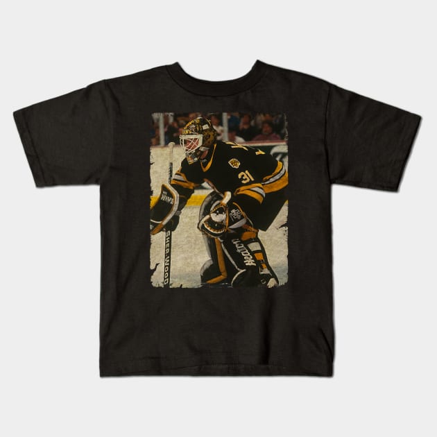 Blaine Lacher, 1996 in  Boston Bruins (4 Shutouts) Kids T-Shirt by Momogi Project